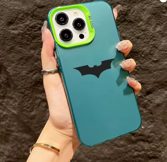 Bat pattern iPhone Case