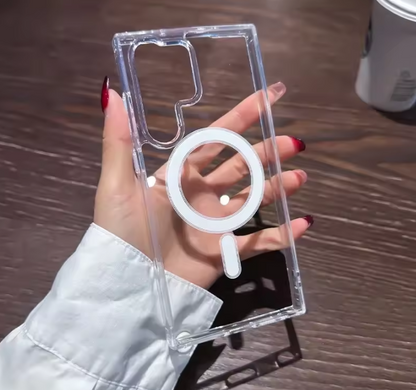 Transparent magsafe Samsung case